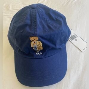 New Ralph Lauren polo bear baseball cap - navy blue